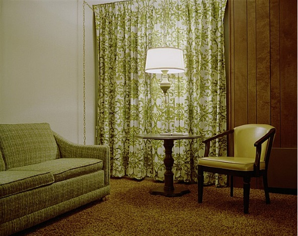 Stephen Shore, Room 110, Holiday Inn, Brainerd, MN, July 11, 1973, 1973–2007 C-print 24.6 x 28.9 x 1.5 in. (framed) Photo: courtesy of the artist and Sprüth Magers.