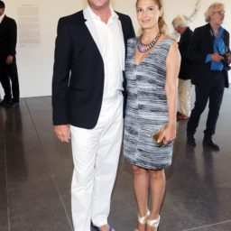 Enrico Bruni and Claudia Avendano at Parrish Art Museum's Midsummer Party