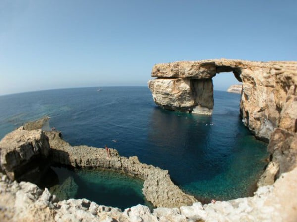 Looking off the Gozo Island Coast where a Phoenician Shipwreck was discovered. Photo: Via Skibbereen Eagle