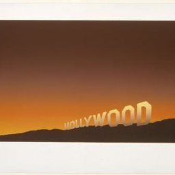Edward Ruscha, "Hollywood" (1968)