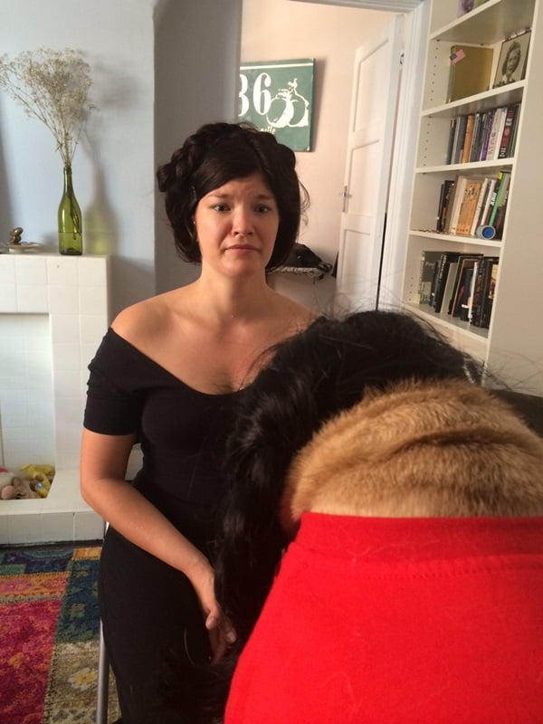 Marina Abramopug's powerful performance art moves a viewer to tears.