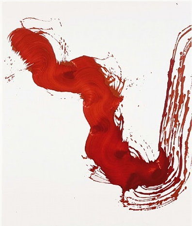 James Nares, That Mississippi River Painting (2001) Oil on linen 81 x 68 in. Photo: courtesy of the artist and Paul Kasmin Gallery.