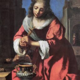 Johannes (van Delft) Vermeer, "Saint Praxedis"