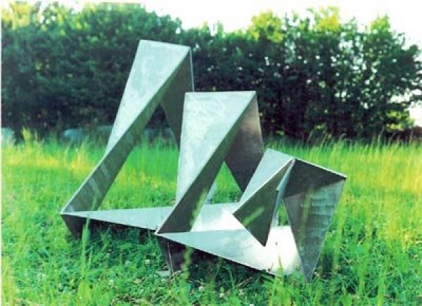 Peter Weber, Hünfeld Steel sculpture Photo: courtesy of the artist and Galerie Bender.