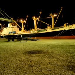 Allan Sekula, "Good ship bad ship (Limassol) 1–2 (detail)" (1999–2010)
