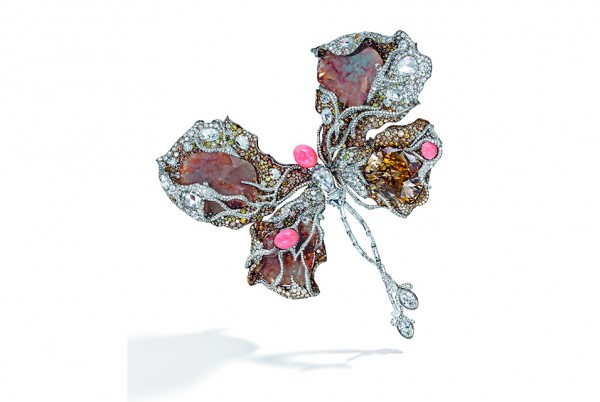 Black label masterpiece ballerina butterfly brooch designed by cindy chao and sarah jessica parker
