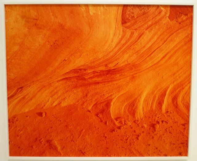 David Benjamin Sherry, Tangerine Sweep, Death Valley (2012).Photo: Benjamin Sutton.