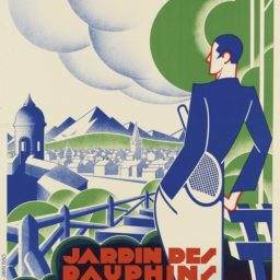 Gaston Gorde, "Jardin des Dauphins / Grenoble" (1930)