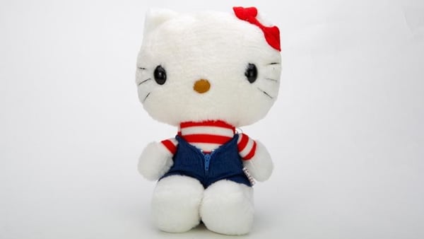 This plush toy will be the oldest object on view at the exhibition (1976). Photo courtesy of Sanrio.
