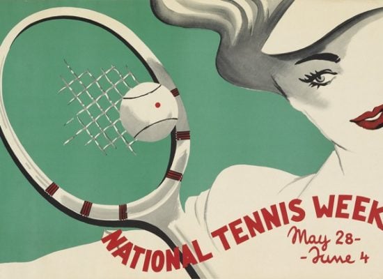 Unknown Designer, National Tennis Week