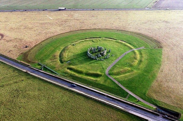 An aerial view of Stonehenge. Photo: SWSN.com.