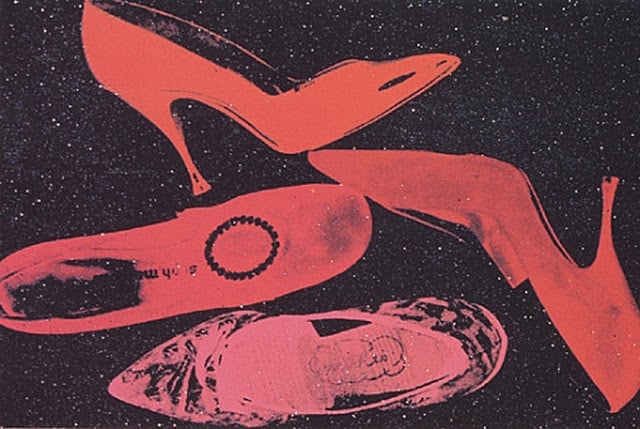 Andy Warhol, Red Shoes.