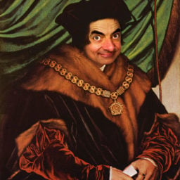 Rodney Pike, Mr. Bean in Hans Holbein the Younger, Sir Thomas More (1527).