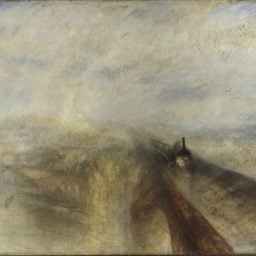 JMW Turner  Rain, Steam, and Speed - The Great Western Railway (1844)  Oil paint on canvas The National Gallery, London Photo courtesy of Tate
