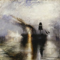 JMW Turner  Peace - Burial at Sea (exhibited 1842)  Oil paint on canvas Tate Photo courtesy of Tate