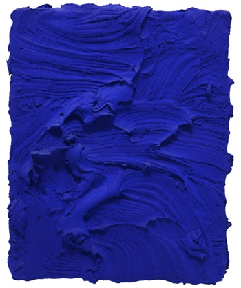 Jason Martin, Terse (2009) pure pigment on panel 23.6 x 18.1 in. Photo: courtesy of the artist and DEP ART.