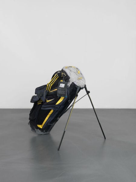 Matias Faldbakken, Untitled (Golf Bag) (2011) Courtesy Danjuma Collection