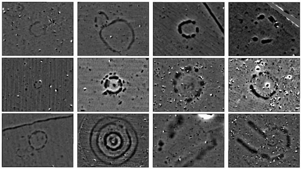 Magnetic data images of newly discovered monuments around Stonehenge Photo via: Channel 4