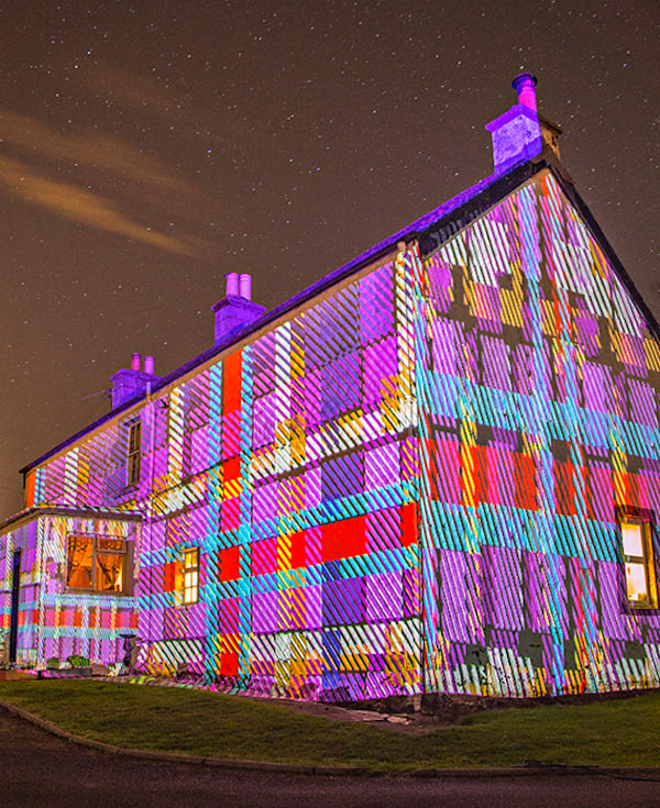 Scotland's Tartan House Photo via: Creative Review