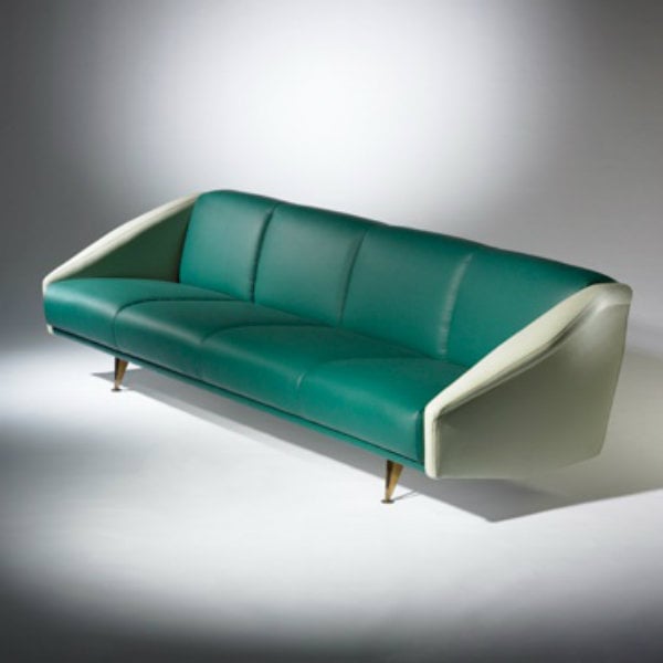 Gio Ponti, Diamond sofa from the Lisa Ponti Residence, Milan, (1953) 