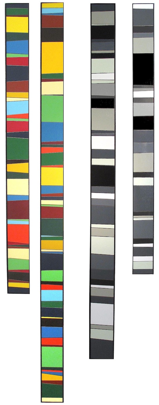 Ian Johnson, Level Paintings (Quad) (2013)