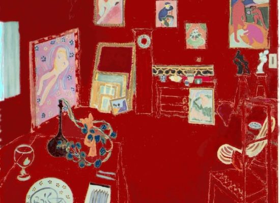 Henri Matisse, The Red Studio (1911). Collection of the Museum of Modern Art, New York.