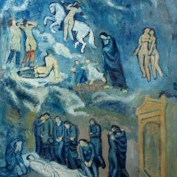 Pablo Picasso, "Evocation, The Burial of Casagemas" (1901)