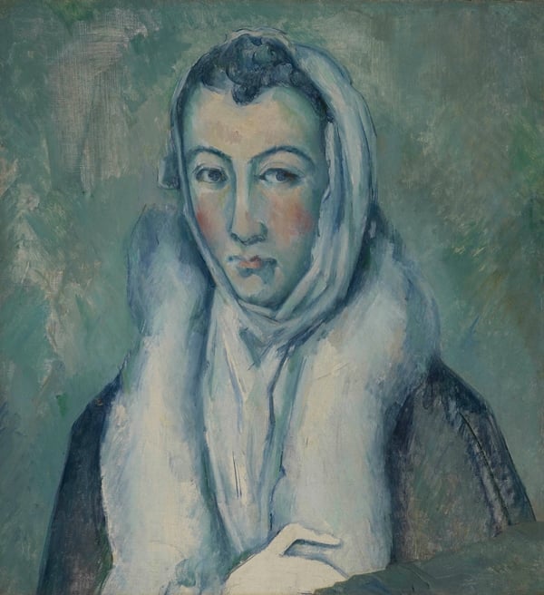Paul Cezanne, Lady in a Fur Wrap, after El Greco (1885–82)Photo: London, Private Collection 