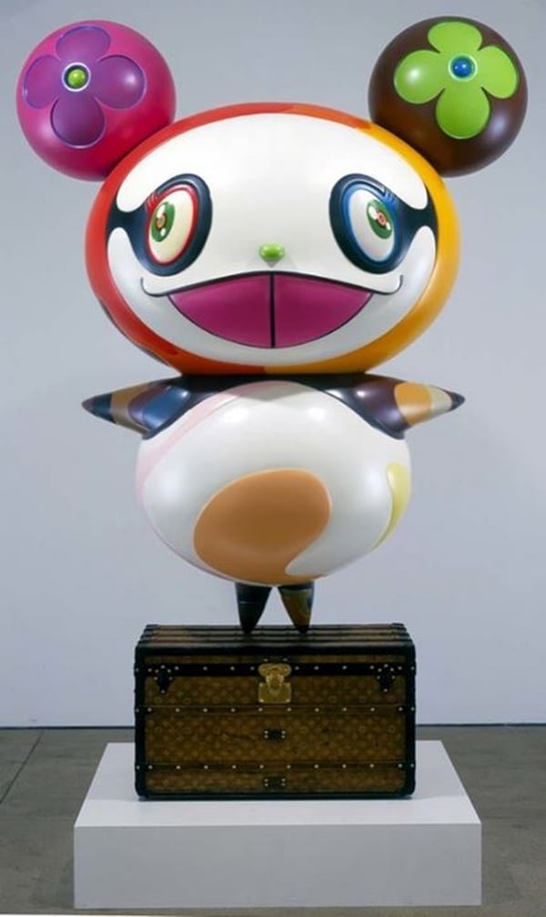 Takashi Murakami, Panda (2003) Photo courtesy of Galerie Perrotin