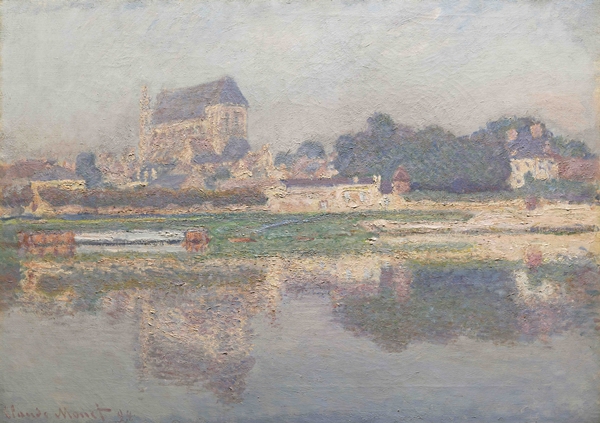 Claude Monet, Église de Vernon, soleil (1894).  Photo: Courtesy Sotheby's