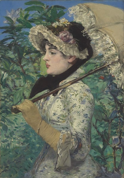 Eduoard Manet's Le Printemps (1881) is estimated to sell for between $25 and $35 million. Photo: Courtesy Christie's Images Ltd. 