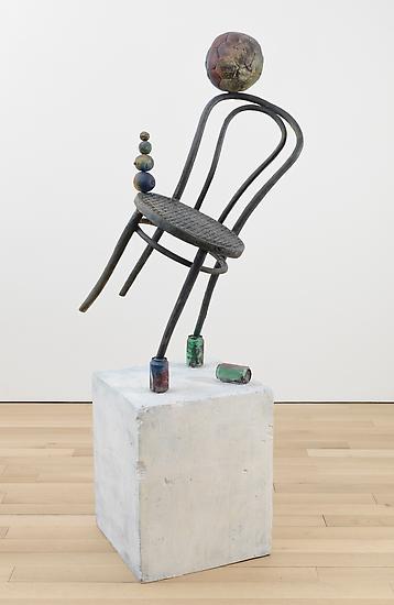 Folkert de Jong, Conference Act , (2013),Patinated bronze 78 11/16 x 23 9/16 x 19 5/8 in. Photo: courtesy James Cohen Gallery 