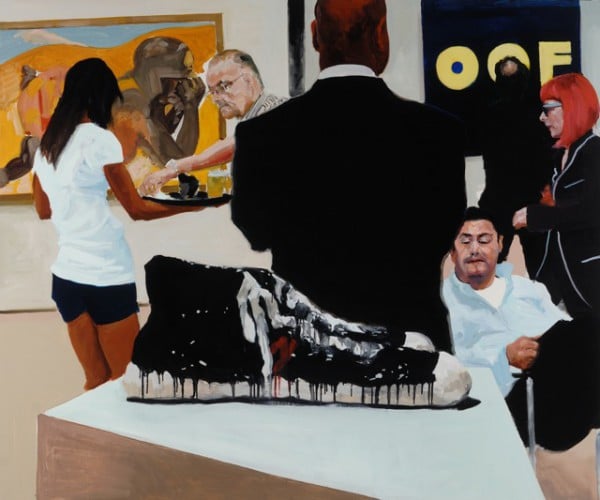 Eric Fischl, Art Fair Booth no. 15 OOF (2014) Courtesy the artist and Victoria Miro, London
