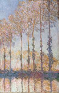 Claude Monet, Poplars on the Bank of the Epte River (1891)