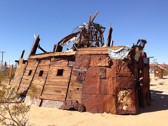 Noah Purifoy Outdoor Desert Art Museum of Assemblage Sculpture. Photo: Juan Devis, courtesy Boom Magazine. 