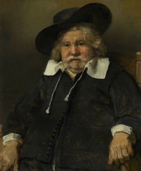 Rembrandt, Portrait of an Elderly Man (1667) © Royal Picture Gallery Mauritshuis, The Hague (1118)