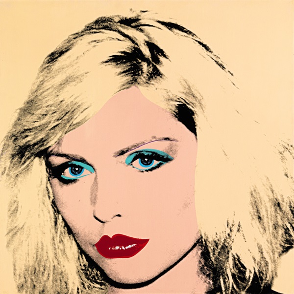 Andy Warhol, <i>Debbie Harry</i> Executed in 1980, this work was later signed, dated 1987 and inscribed XX Love Debbie Harry on the overlap. (estimate: $2.5–3.5 million) Photo: Courtesy Sotheby's