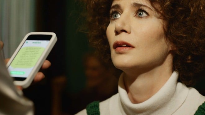 A still from the promotional film for Miranda July's app, Somebody. July will give a talk and app demonstration at the New Museum on 