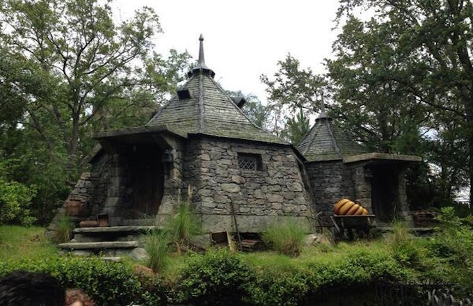 Hagrid's Hut. Photo: Cora Carmack via Twitter.