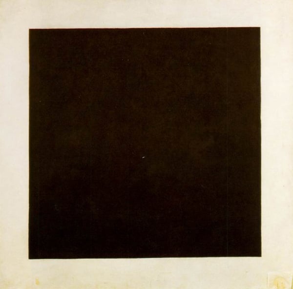 Kazimir Malevich, <em>Black Square</em> (1915).