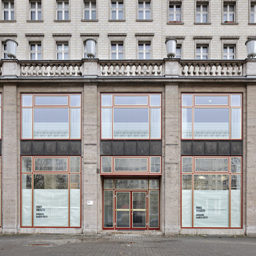 The exterior of Peres Projects' Karl Marx Allee galleryPhoto: Courtesy Peres Projects