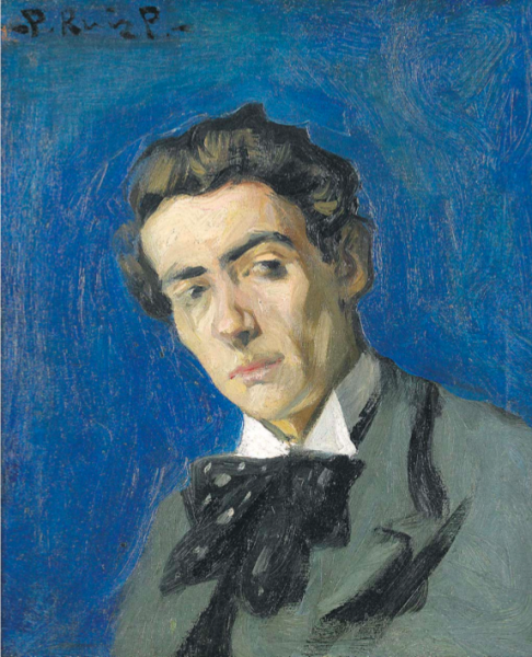 Pablo Picasso, Portrait d'homme, Dionís Renart (1899) Photo: Courtesy Stockholms Auktionsverk