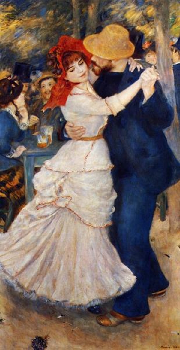 Pierre-Auguste Renoir, Danse à Bougival (1883) Courtesy © Museum of Fine Arts, Boston.