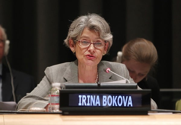 Irina Bokova, Director-General of UNESCO. Photo via Flickr.