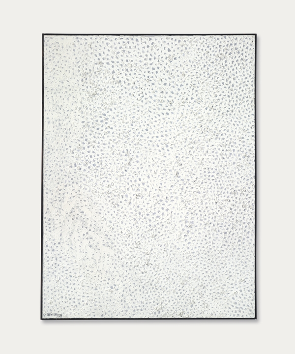 Lot 8, Yayoi Kusama,  White No. 28 (1960). © Christie's Images Ltd. 2014.