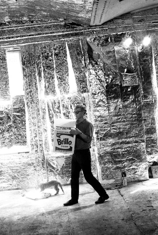 A Billy Name photo of Andy Warhol in the Factory. See more of Name's work at Milk Gallery on Photo: Courtesy Milk Gallery