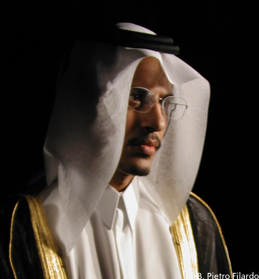 Sheikh Saud bin Mohammed Al-Thani in 2002. Photo by Benjamin Pietro Filardo, Creative Commons Attribution-Share Alike 3.0 Unported license.