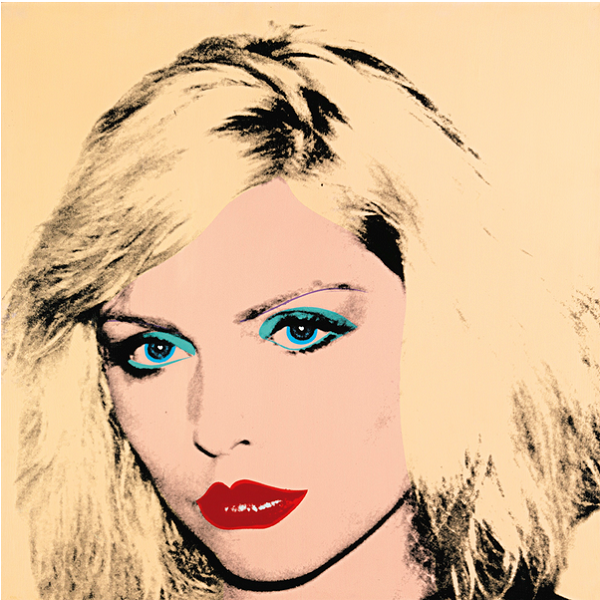 Andy Warhol, Debbie Harry (1980).Courtesy of Sotheby's.