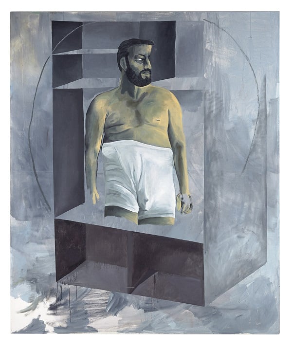 Martin Kippenberger, Untitled (1988) sold for $TK on an estimate of $15–20 million.Courtesy of Christie's.