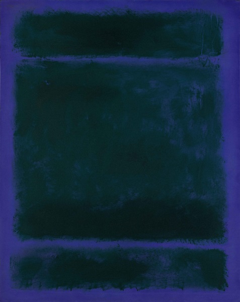 Mellon-Rothko Untitled blue